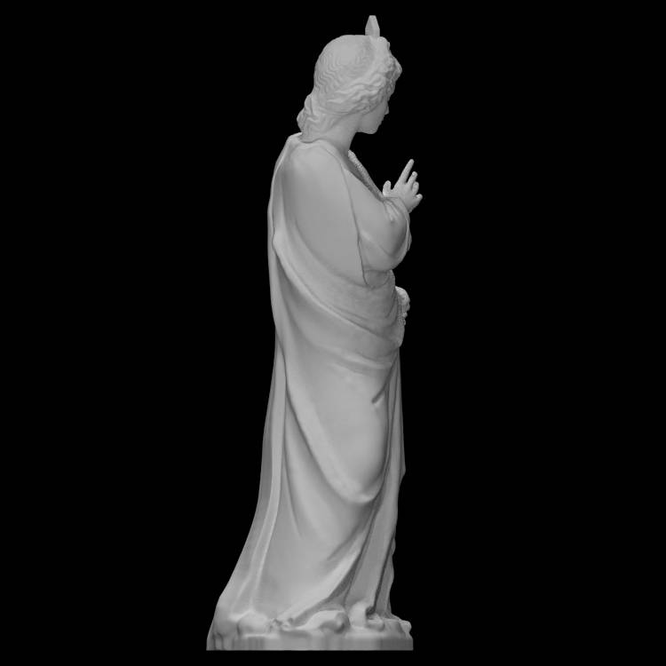 Archangel Gabriel Annunciation Standing Statue A-026S · Museumize